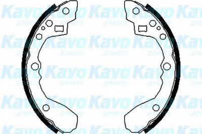 KAVO PARTS bs5405 -  Комплект тормозных колодок